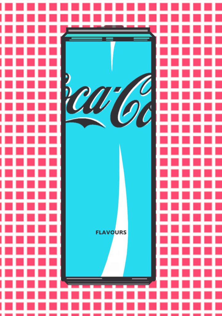coke can, cyan, pillbox 